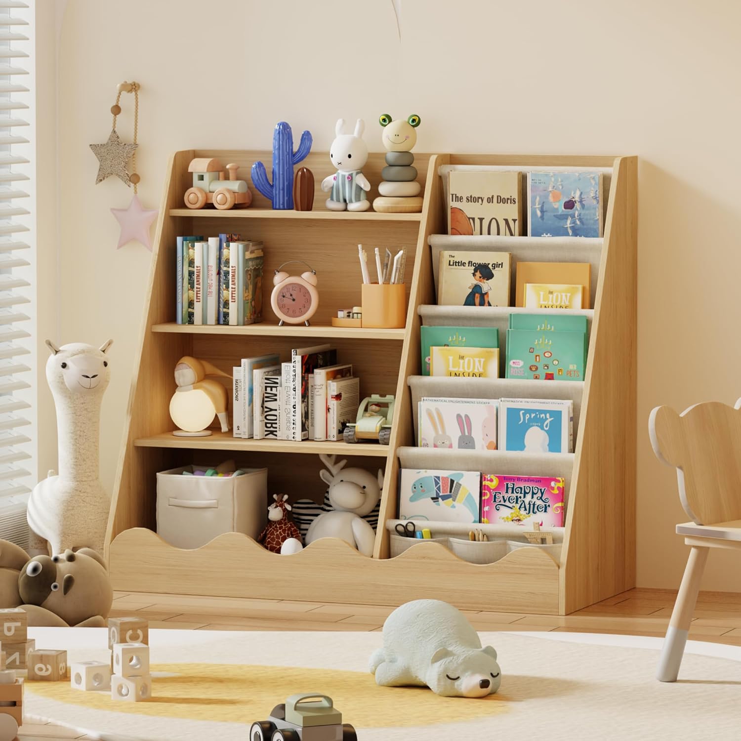 Bookshelf Childrens Storage Cabinets Kids Bookshelf And Toys