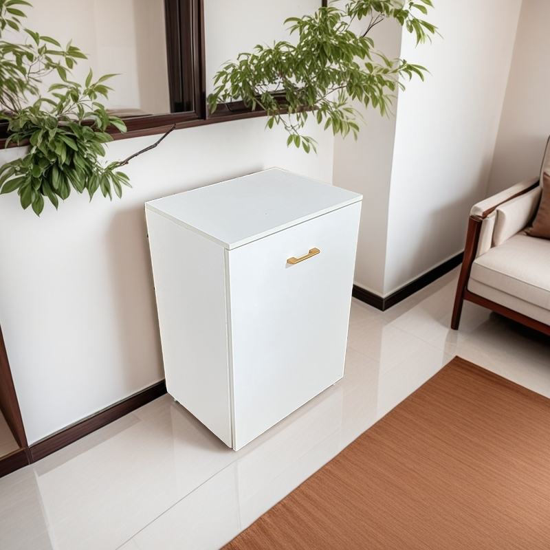 Minimalist White Rolling Foldable Desk Extendable Dining Table Compact All in One Furniture for Home Office